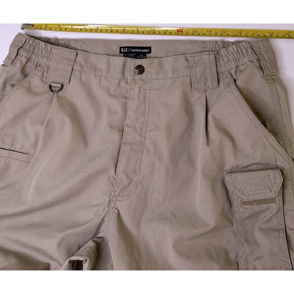 5.11 TACTICAL Men’s Cargo COTTON Ripstop Pants Utility Khaki Tan 36x30 - Picture 7 of 7